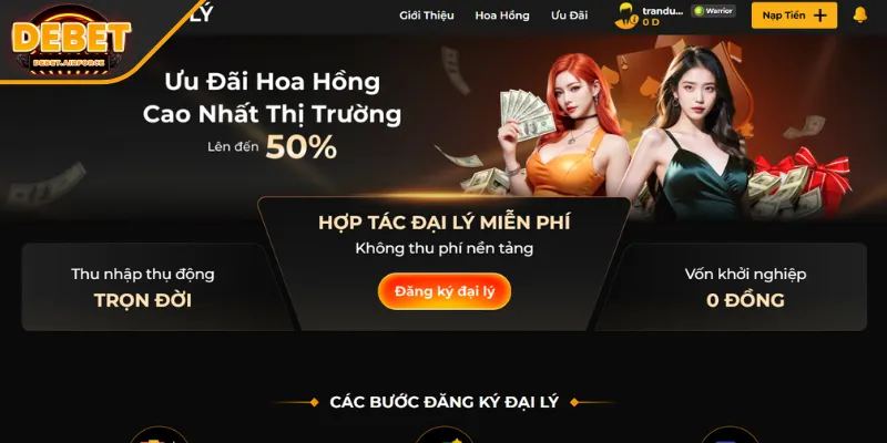 Tổng quan về hệ thống đại lý của nhà cái DEBET